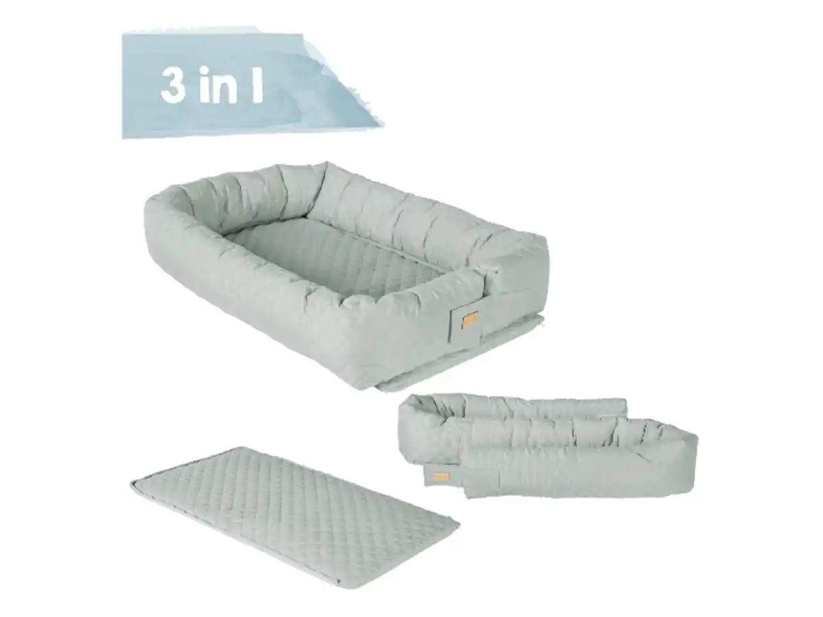 Bild 1 von roba Babylounge 3 in 1 »roba style«, Kuschelnest, Wickelauflage, Bettschlange