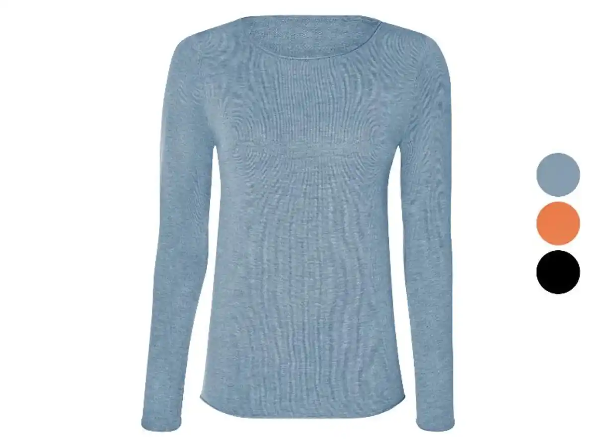 Bild 1 von esmara® Damen Feinstrick-Pullover, körpernah geschnitten