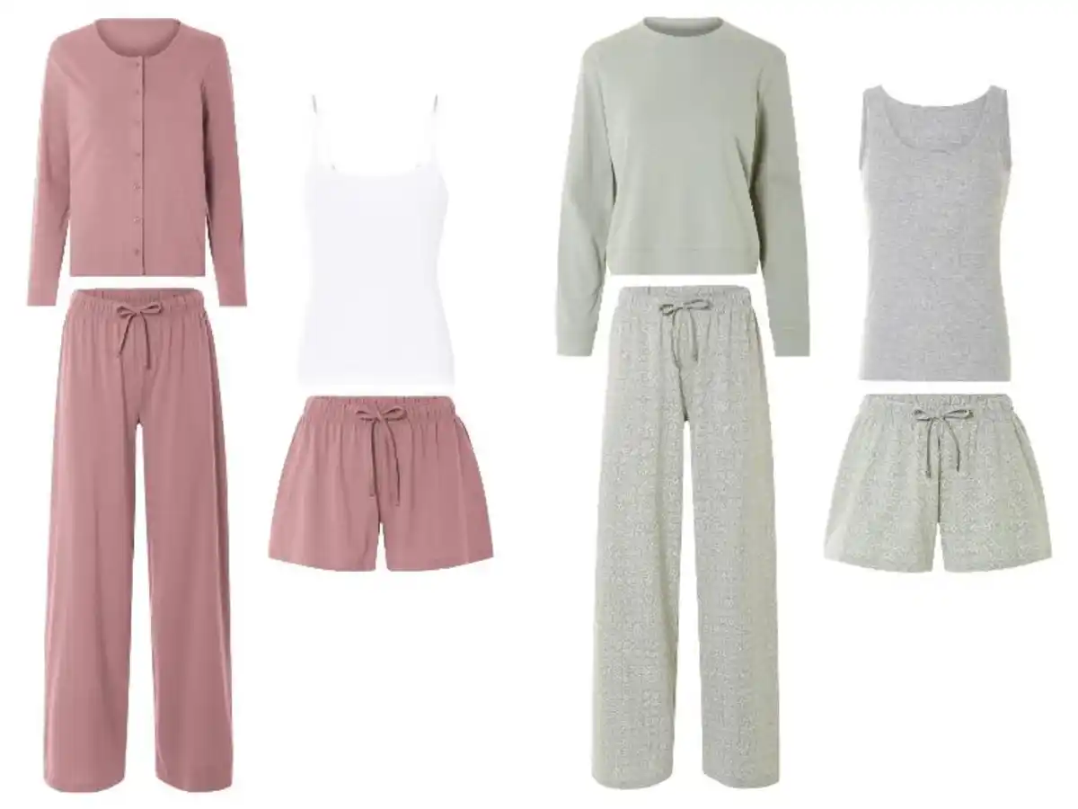 Bild 1 von esmara® Damen Pyjama Set
