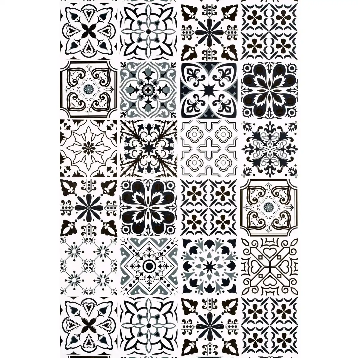 Bild 2 von Dekorfolie »Eco Line«, 67,5 x 150 cm (LxB), Ornamental Tiles