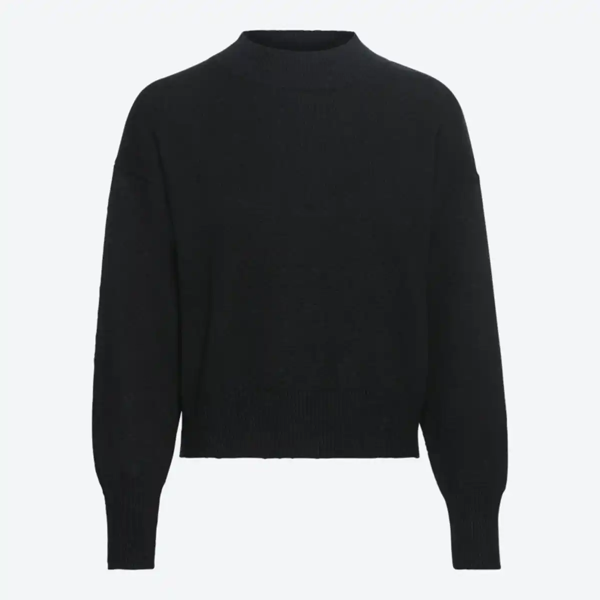 Bild 2 von Damen-Strickpullover mit hohem Kragen