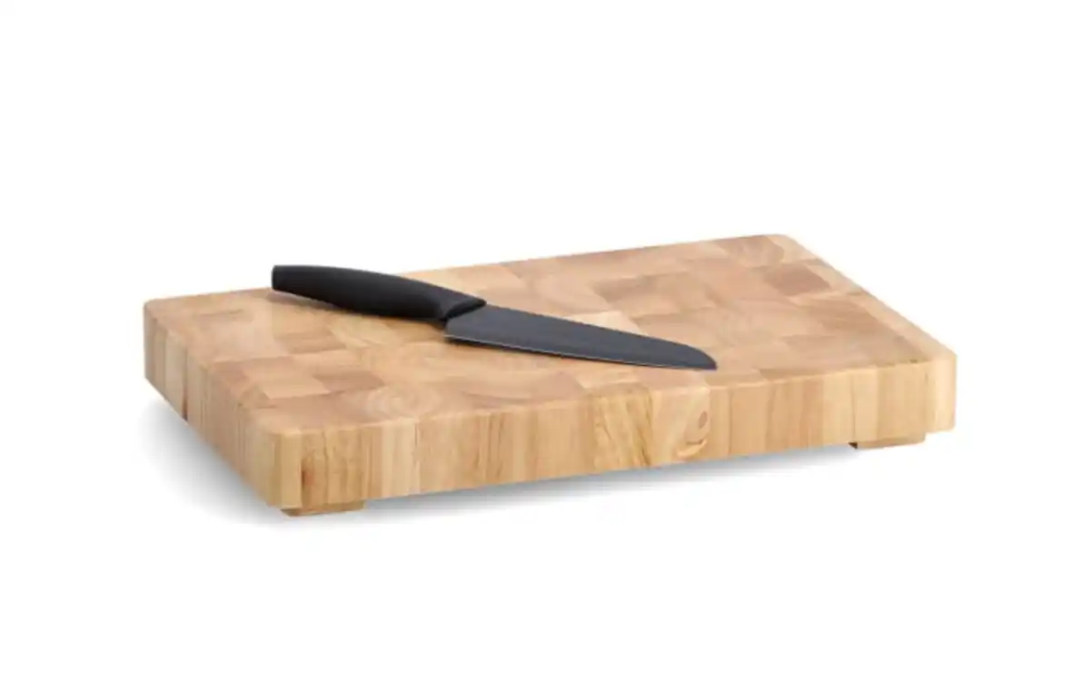 Bild 2 von Hackblock Gummibaum, hellbraun, 42 x 27 cm