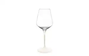 Weißweingläser Set Manufacture Rock blanc, klar/weiß, 4-teilig