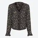 Bild 2 von Damen-Bluse mit Rüschen am Ausschnitt