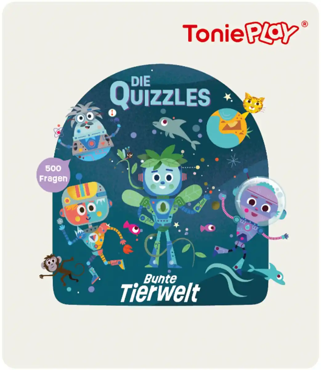 Bild 1 von Tonieplay S - Die Quizzles 1 Bunte Tierwelt