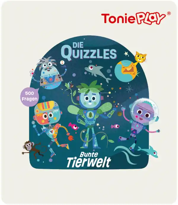 Bild 1 von Tonieplay S - Die Quizzles 1 Bunte Tierwelt