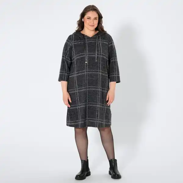 Bild 1 von Damen-Kleid mit Kapuze, große Größen