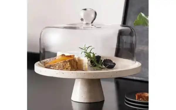 Bild 2 von Servierschale Manufacture Travertine, beige, 28 cm