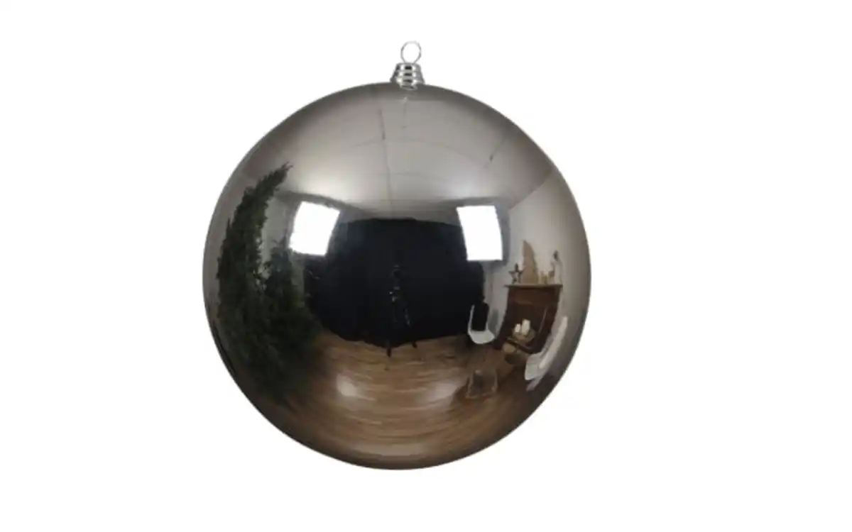 Bild 1 von Kugel, silber glanz, 14 cm