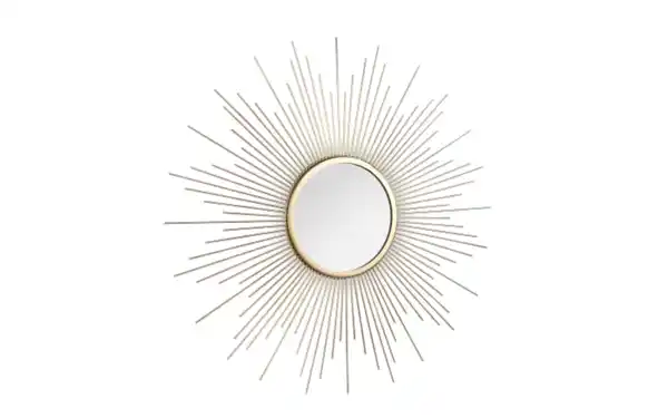 Bild 1 von Metallspiegel Sunny, goldfarbig, 60 cm