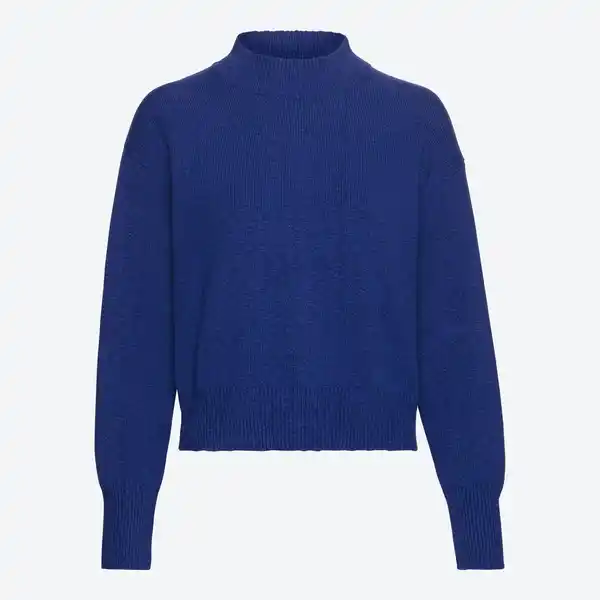 Bild 3 von Damen-Strickpullover mit hohem Kragen