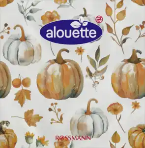 alouette Cocktail-Serviette Kürbisse