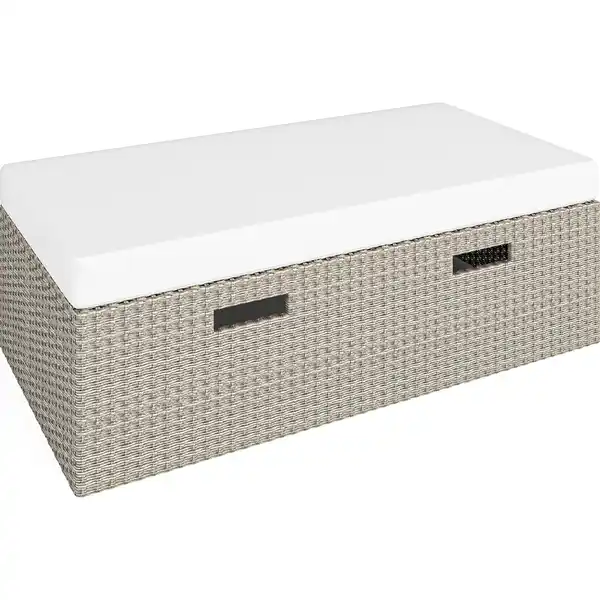 Bild 4 von Lounge-Set Bostonia 4-tlg. Polyrattan Hellbraun