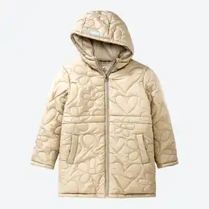 Kinder-Mädchen-Jacke mit Kapuze