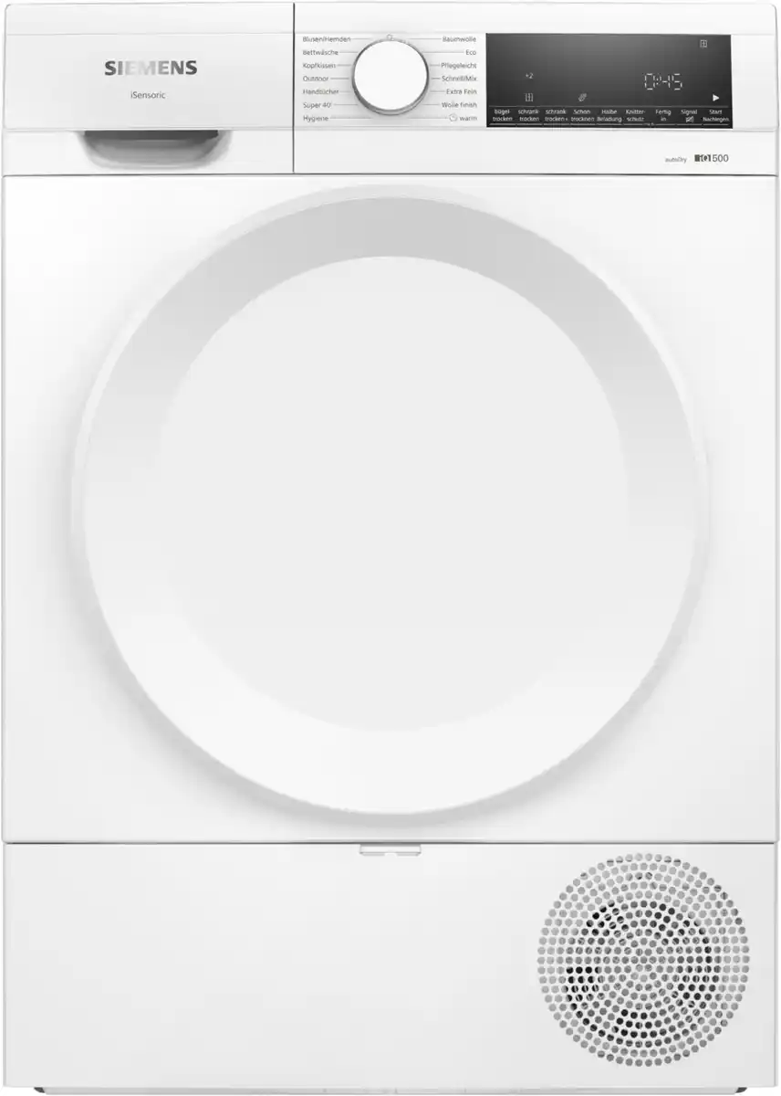 Bild 1 von WQ33G2D21 Wärmepumpentrockner weiß