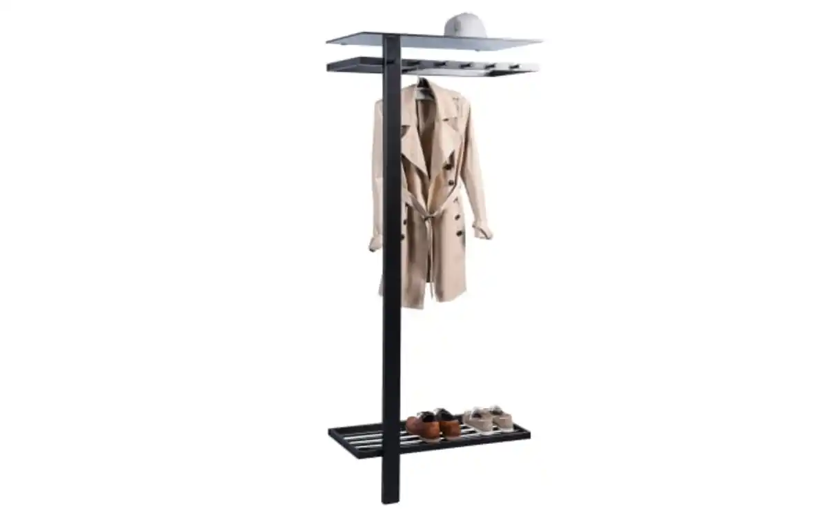 Bild 2 von Wiemann - Garderobe Barcelona, schwarz/grau