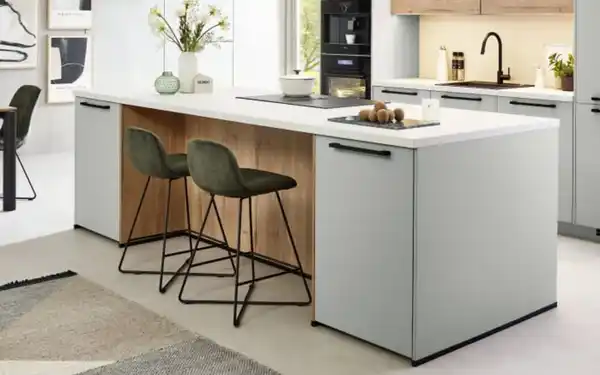 Bild 3 von Nobilia - Einbauküche Sunta, jade, inkl. Siemens Elektrogeräte