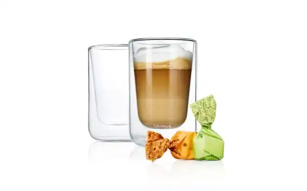 Bild 1 von 2er-Set Cappuccino Gläser Nero, 250 ml