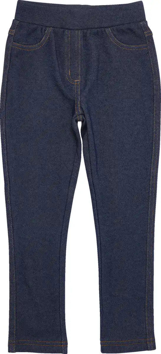 Bild 1 von IDEENWELT Kinder-Plüschleggings, Denim, Gr. 122/128