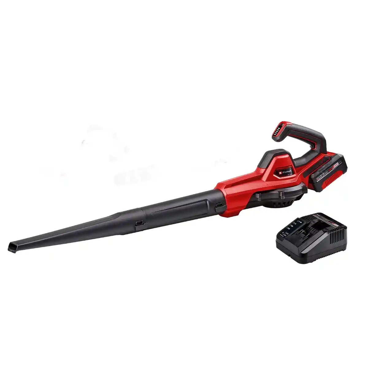 Bild 1 von Einhell Akku-Laubbläser GE-UB 18/250 Li E 1 x 4 Ah Rot-Schwarz