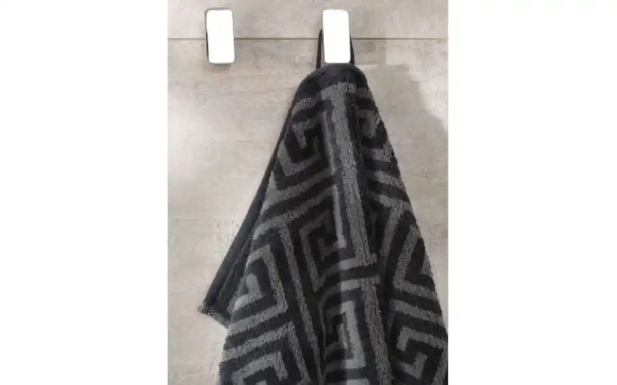 Bild 2 von Handtuch Noblesse Elegance Allover, schwarz, 50 x 100 cm