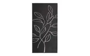 Handtuch Atelier Floral, basalt, 50 x 100 cm