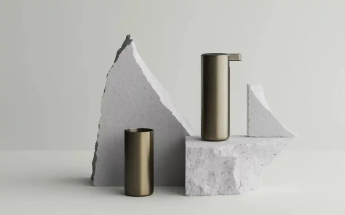 Bild 3 von Zahnputzbecher Modo, Edelstahl titanbeschichtet, brass metallic finish