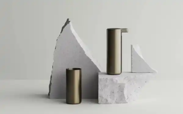 Bild 3 von Zahnputzbecher Modo, Edelstahl titanbeschichtet, brass metallic finish