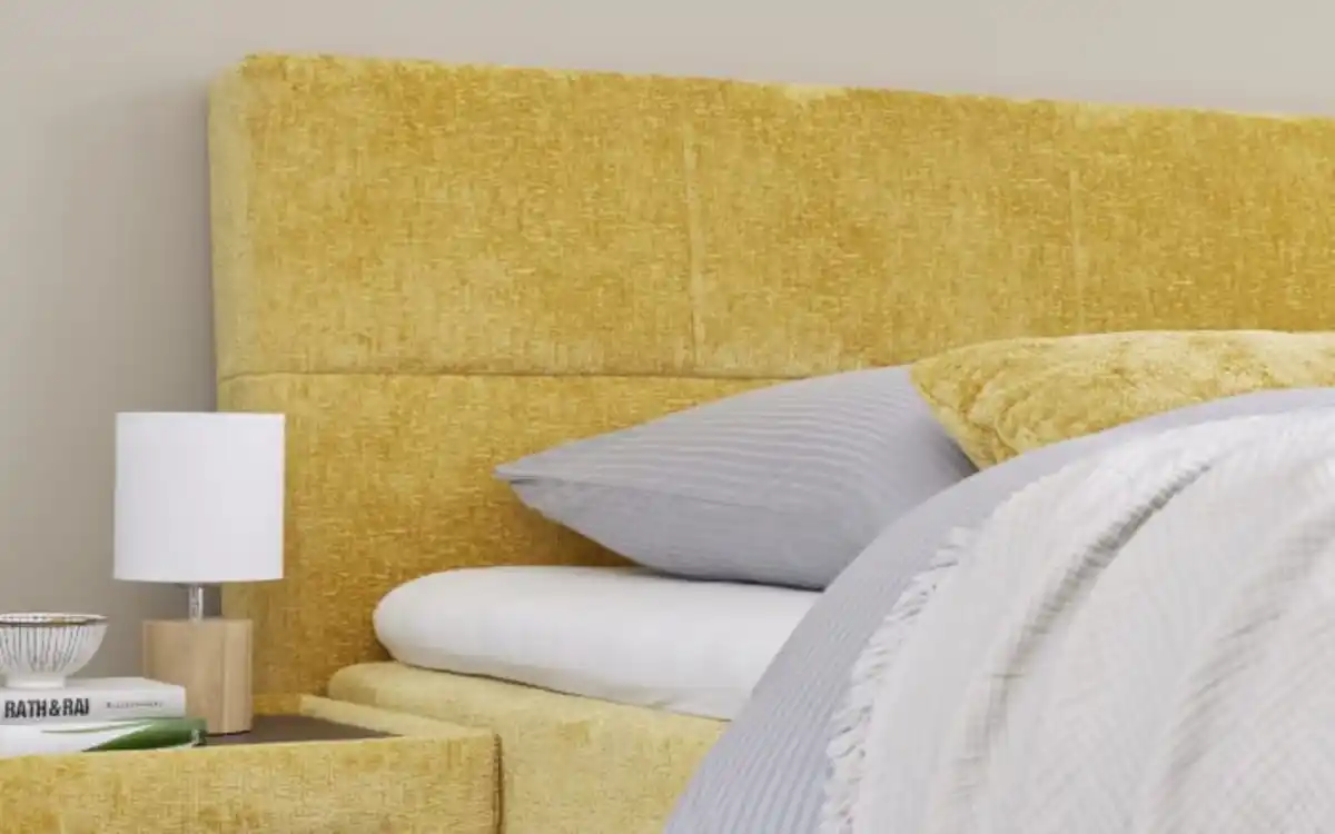 Bild 2 von Mondo - Boxspringbett Deluxe Edition, gelb, 180 x 200 cm, Härtegrad 2/3