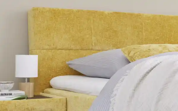 Bild 2 von Mondo - Boxspringbett Deluxe Edition, gelb, 180 x 200 cm, Härtegrad 2/3