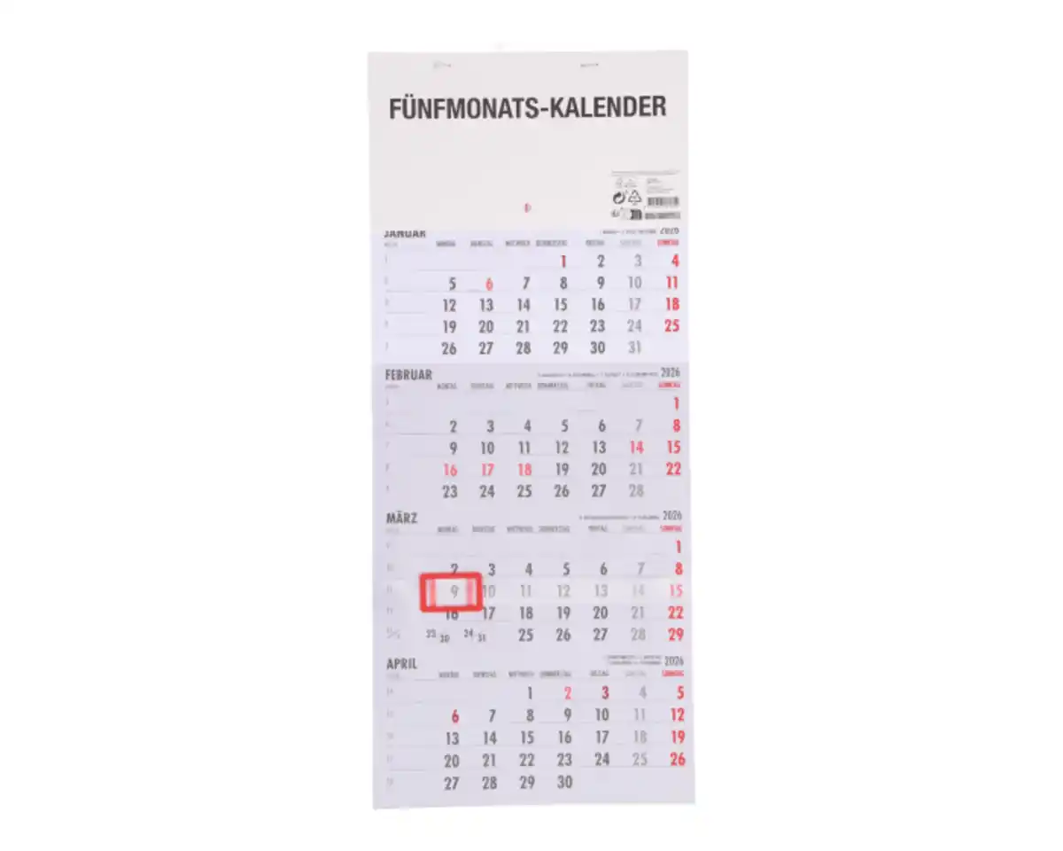 Bild 1 von Hängekalender