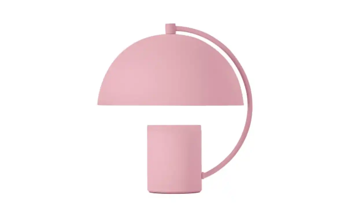 Bild 2 von LED-Akkutischleuchte Hedda, hellrosa, 17 cm, inkl. CCT und Touchdimmer