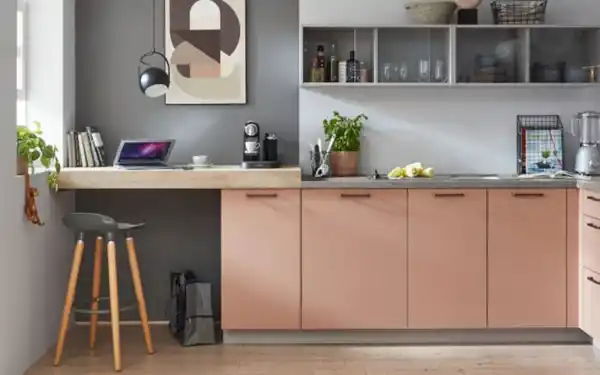 Bild 3 von Nobilia - Einbauküche Sunta, koralle, inkl. Elektrogeräte