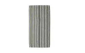 Handtuch Lifestyle Streifen, kiesel, 50 x 100 cm