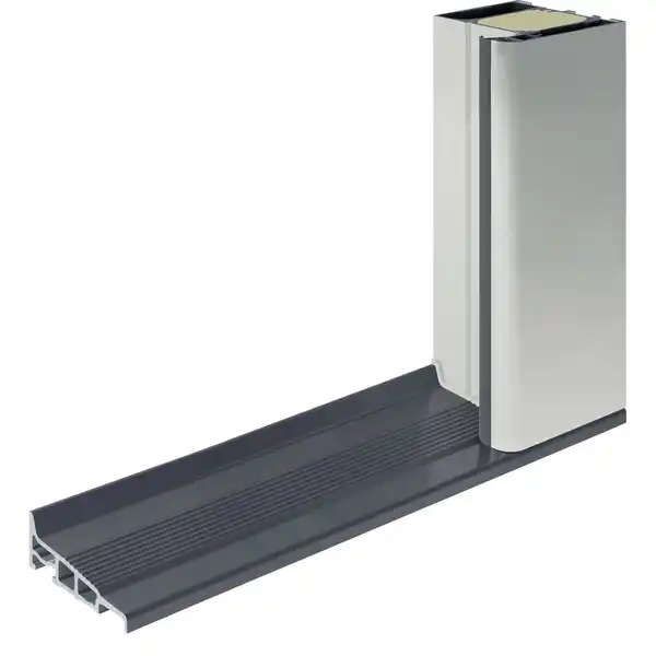 Bild 2 von EcoStar Haustür Isopro IP 780S 110 x 210 cm Anthrazit-Metallic Anschlag Rechts