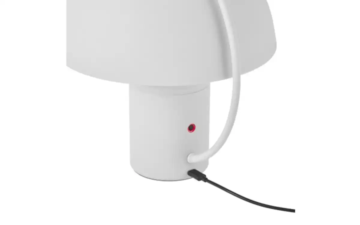 Bild 3 von LED-Akkutischleuchte Hedda, weiß, 17 cm, inkl. CCT und Touchdimmer