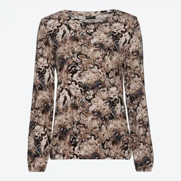Bild 1 von Damen-Langarmshirt mit elastischen Bündchen