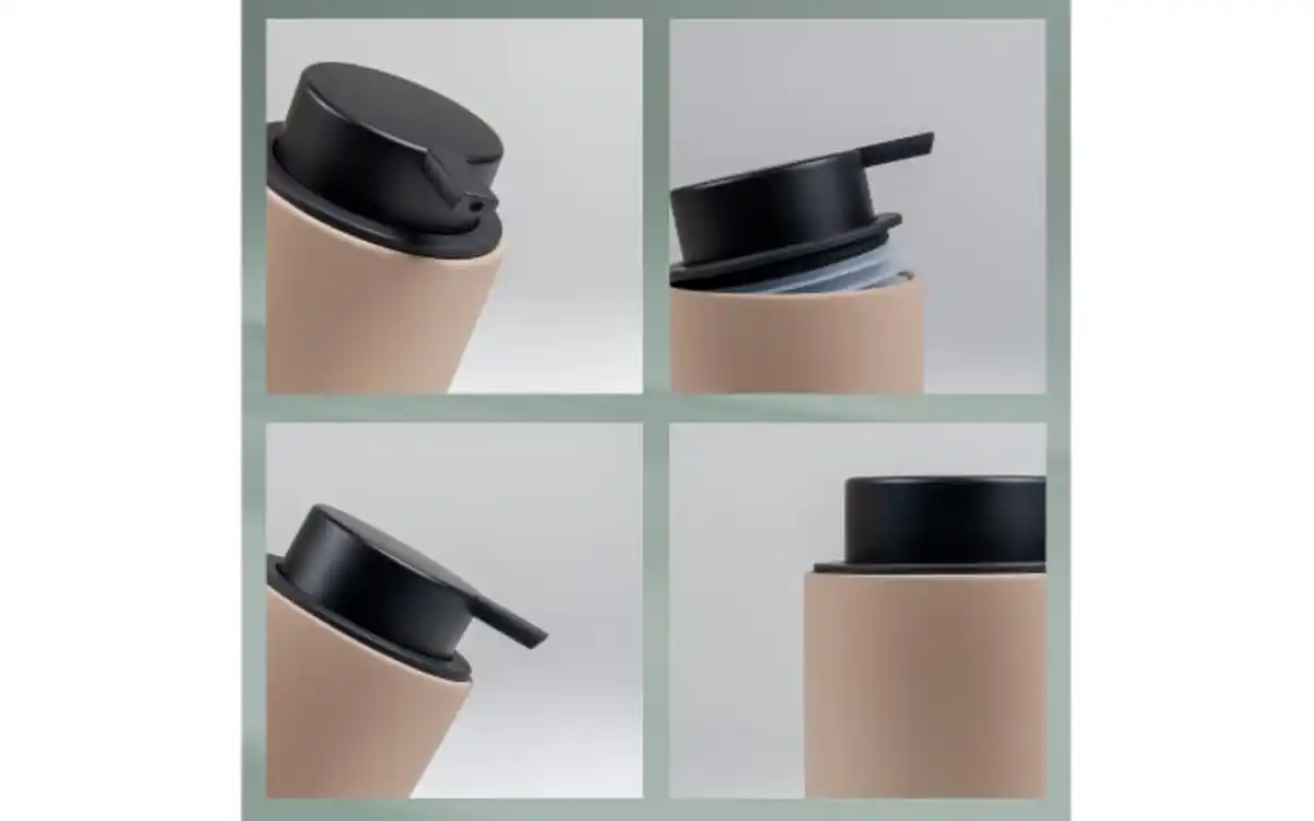 Bild 2 von Seifenspender Sana, beige, 14 cm