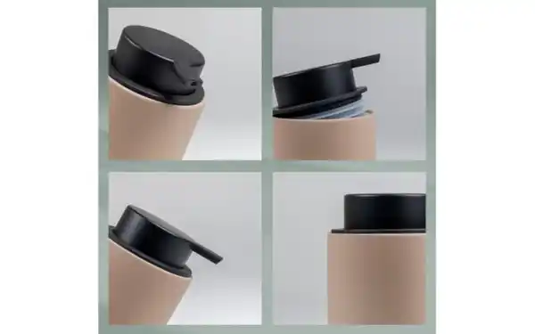 Bild 2 von Seifenspender Sana, beige, 14 cm