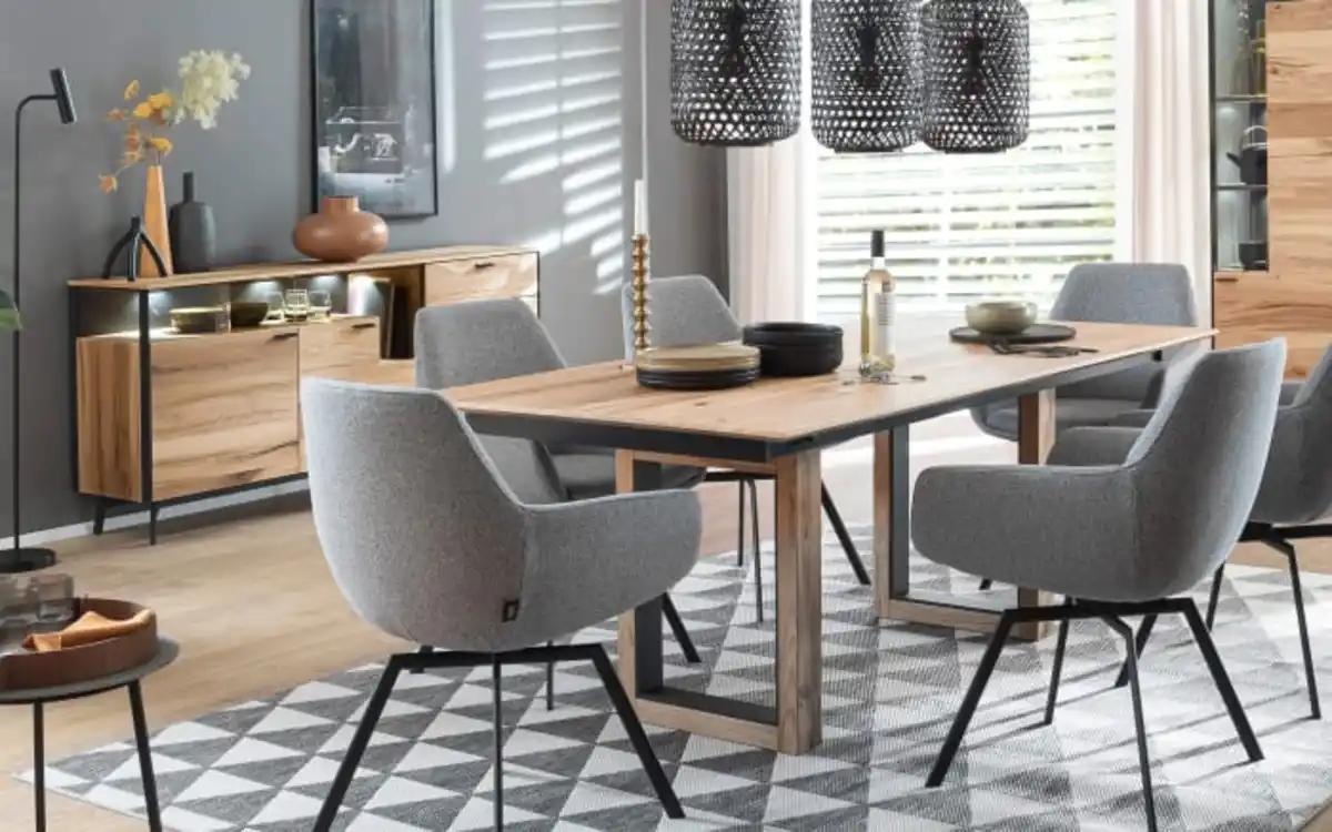 Bild 2 von Schöner Wohnen Kollektion - Sideboard Andra, Eiche rustico/anthrazit