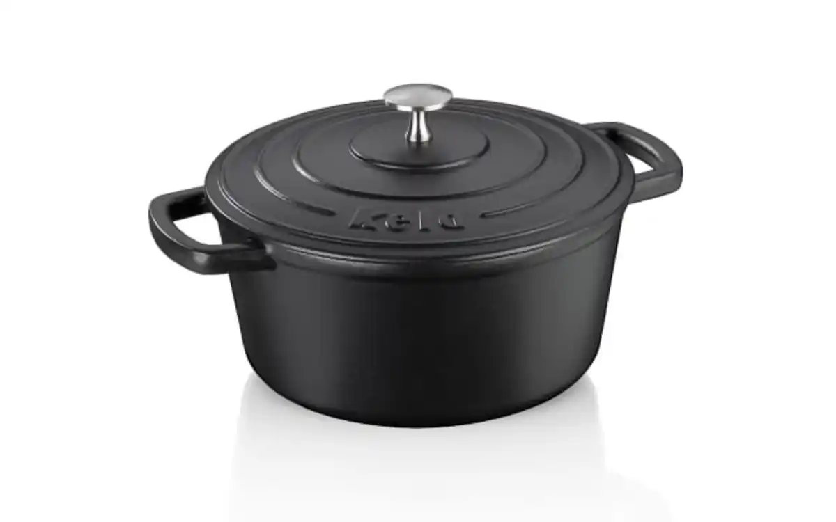 Bild 1 von Bräter Calido, schwarz, oval, 3,8 l