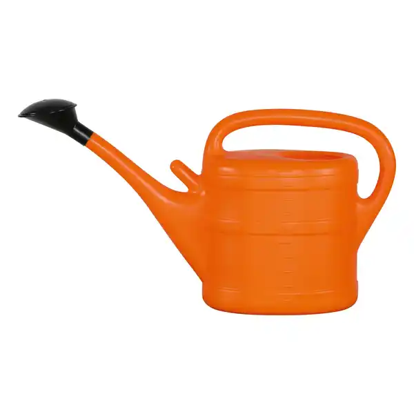 Bild 2 von OBI Gießkanne 10 Liter mit abnehmbarer Brause und passendem Steckplatz Orange