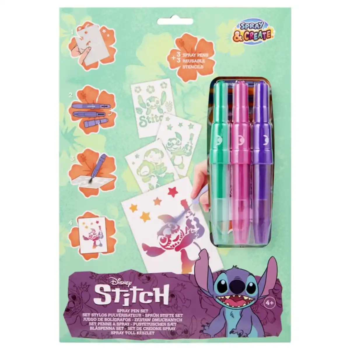 Bild 1 von Disney Stitch - Spr&#252;hstifte Set - Stitch