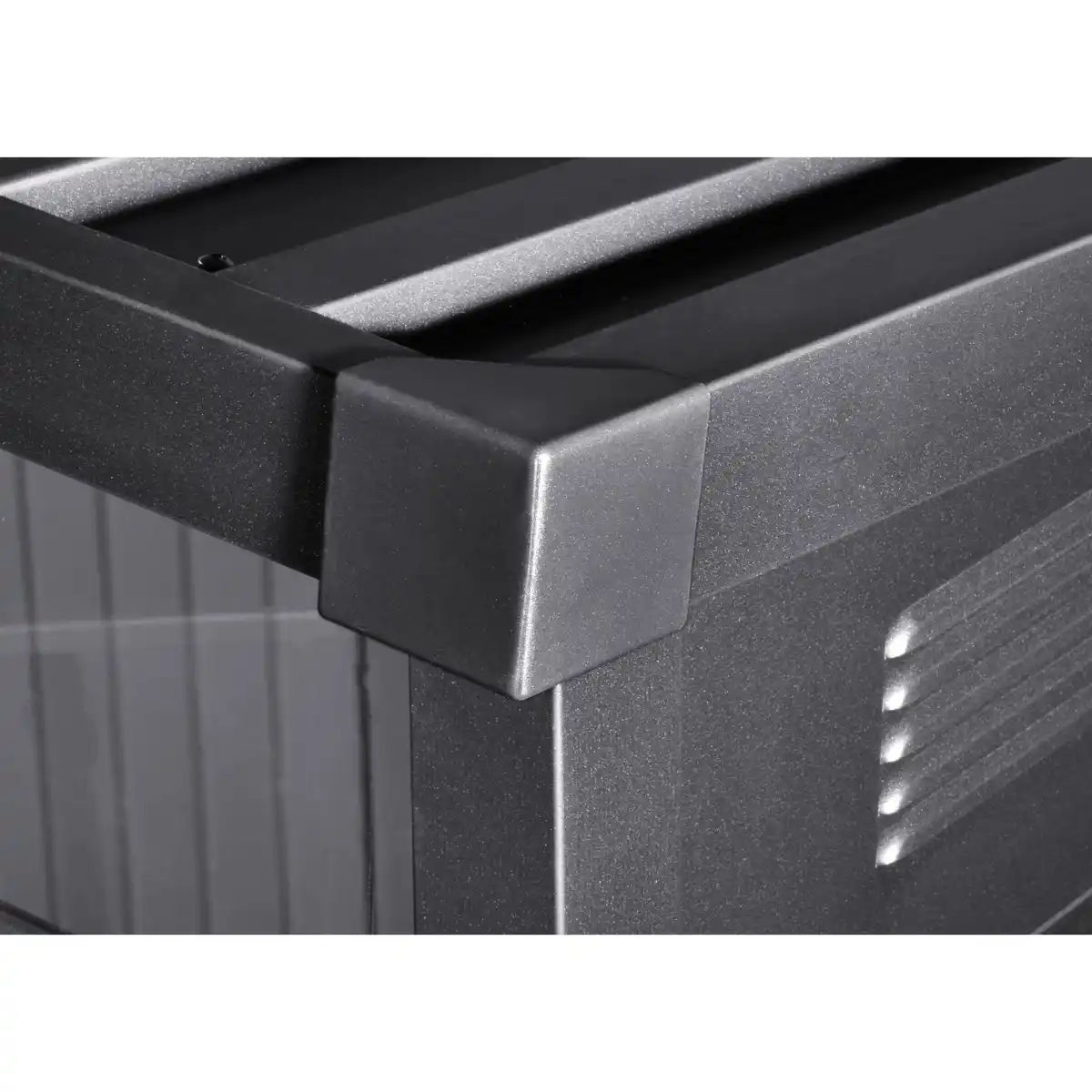 Bild 3 von Geräteschuppen Firstline Metall Pultdach Anthrazit 3,7 m²