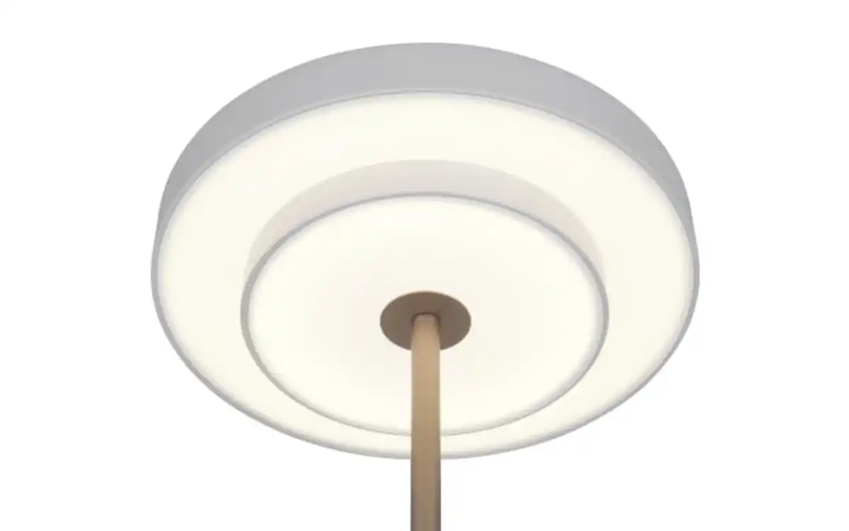 Bild 2 von LED-Tischleuchte Keaton, grau/coffee, inkl. Sensordimmer