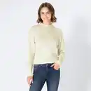 Bild 1 von Damen-Strickpullover mit hohem Kragen