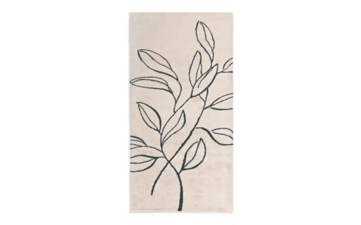 Bild 1 von Handtuch Atelier Floral, beige, 50 x 100 cm