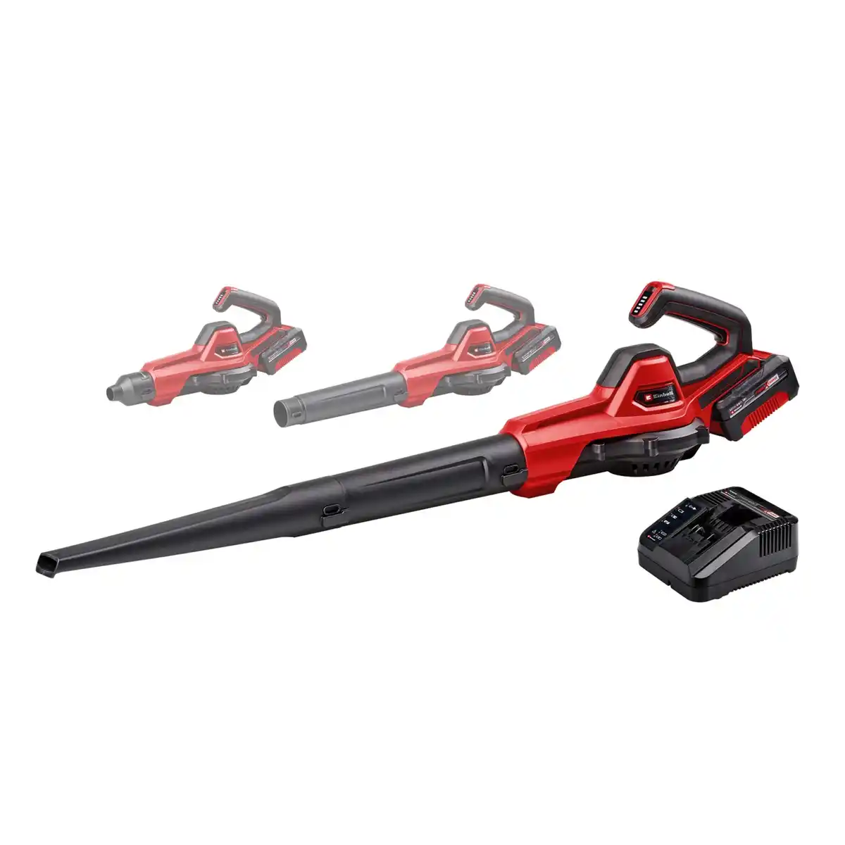 Bild 4 von Einhell Akku-Laubbläser GE-UB 18/250 Li E 1 x 4 Ah Rot-Schwarz