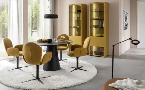 Bild 2 von outdoor (Gartenmöbel Mit Flair) - Sessel Bari, curry/kurkuma