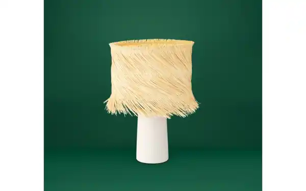 Bild 2 von Tischleuchte PAISANO, Rattan/weiß